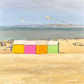 Peinture, Les cabines de Berck, Gérard Mortier