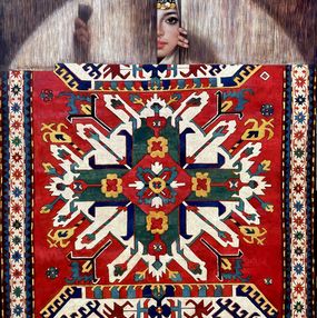 Pintura, Carpet Weaver II, Emil Aziz