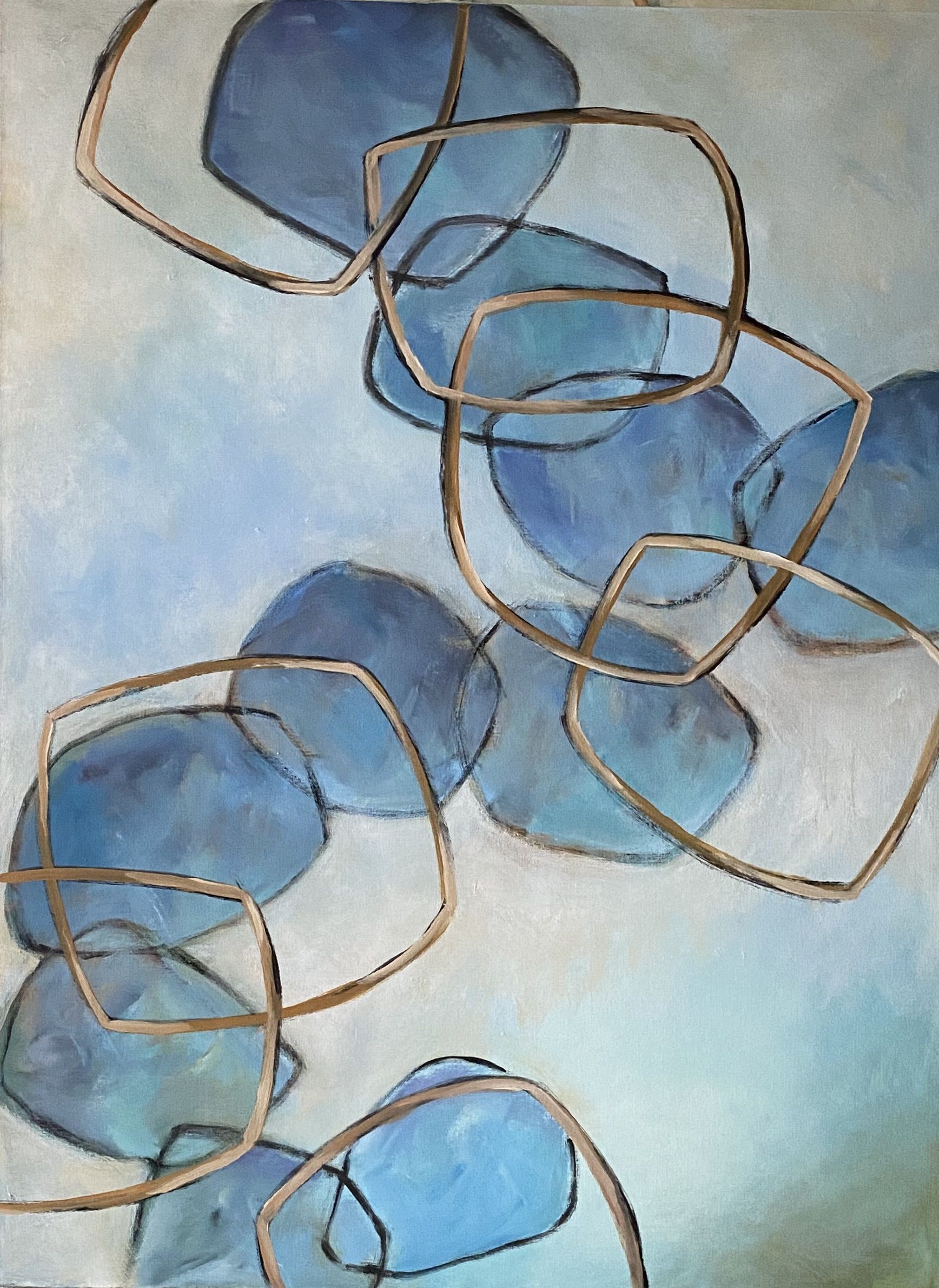 Sharon Webb, Sea Glass Blue Sharon Webb, Sea Glass Blue