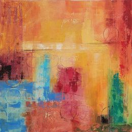 Painting, July Notes, Silvia Vassileva