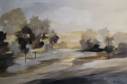 Painting, Rustic Landscape, Silvia Vassileva