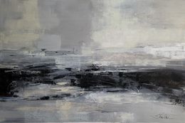 Painting, Winter Road, Silvia Vassileva