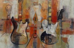 Painting, Rock and Roll Rhythm, Silvia Vassileva