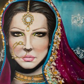 Gemälde, Indian Bride, Snjezana Blagsic-Vallenssia