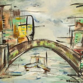 Gemälde, The Bridge, Snjezana Blagsic-Vallenssia