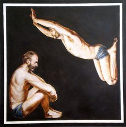 Painting, Double portrait-II, Stanislav Bojankov