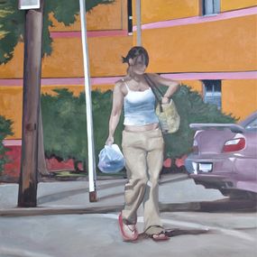 Painting, The Crossing, Steven Boksenbaum
