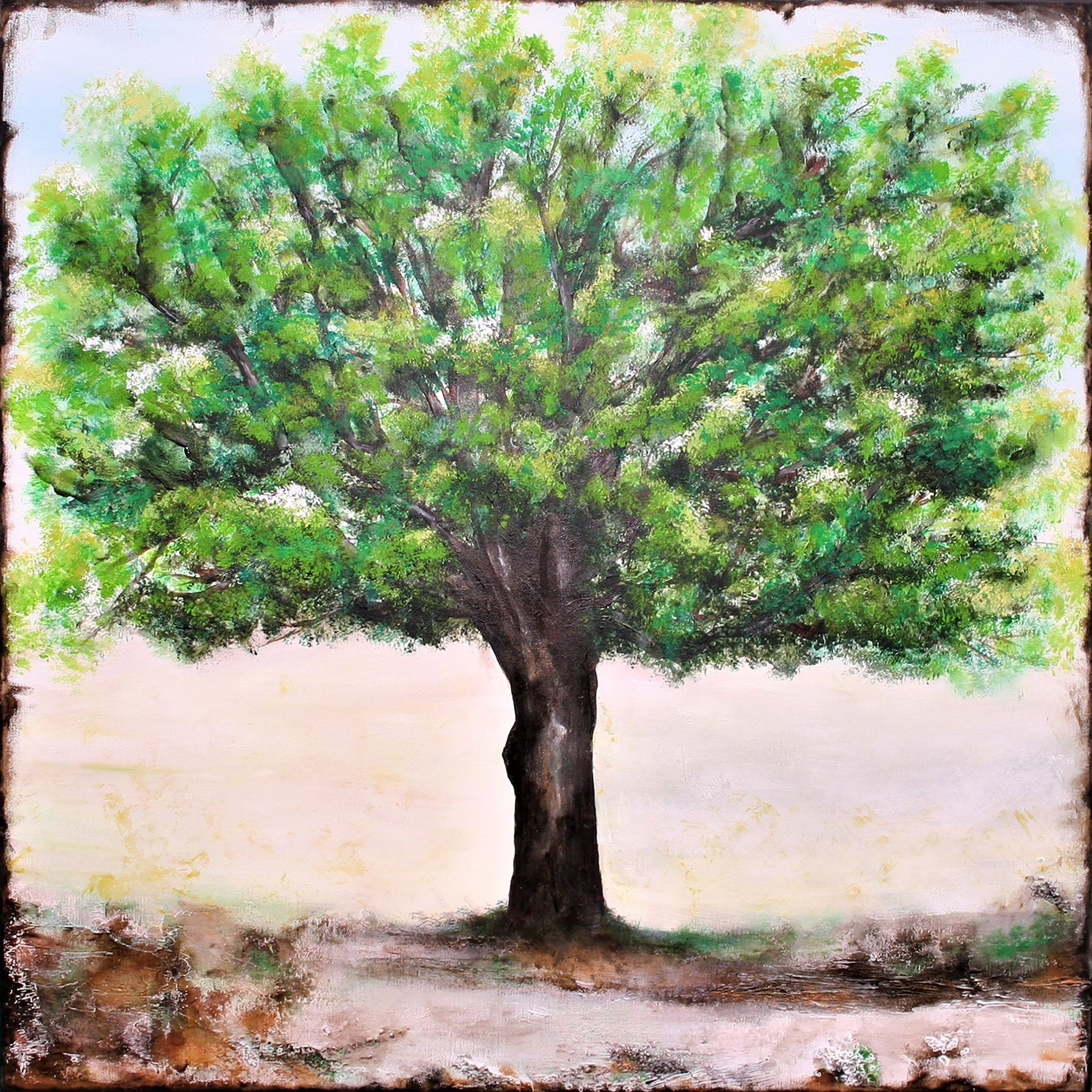 Susan Wooler, XXL Painting Tree Nature Reborn Susan Wooler, XXL Painting Tree Nature Reborn