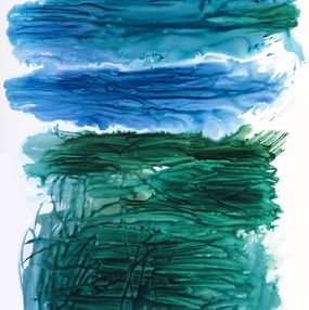 Painting, Sound of Rain, Suz Shippey Borski