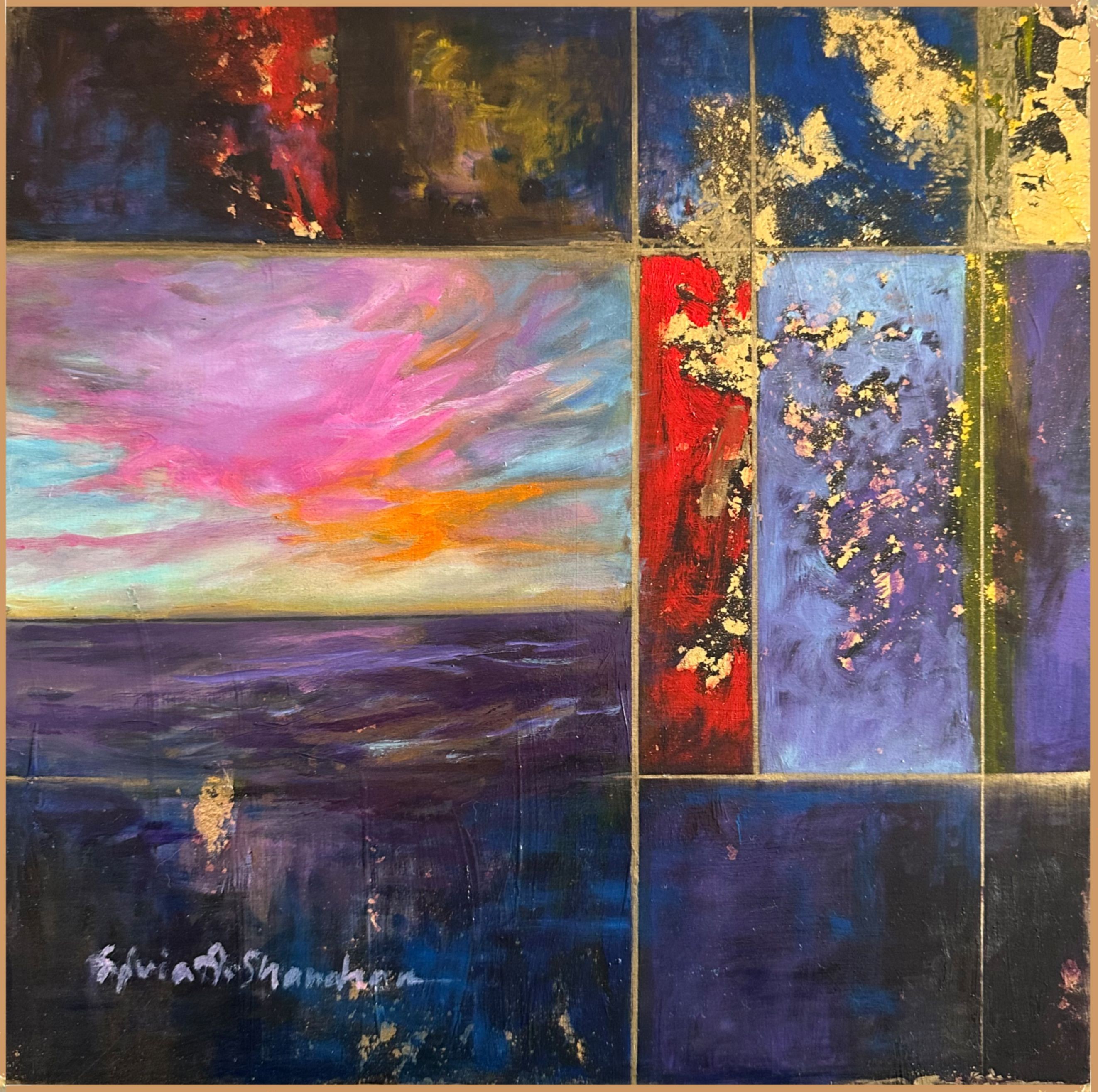 Sylvia Shanahan, Gilded Sunset Sylvia Shanahan, Gilded Sunset
