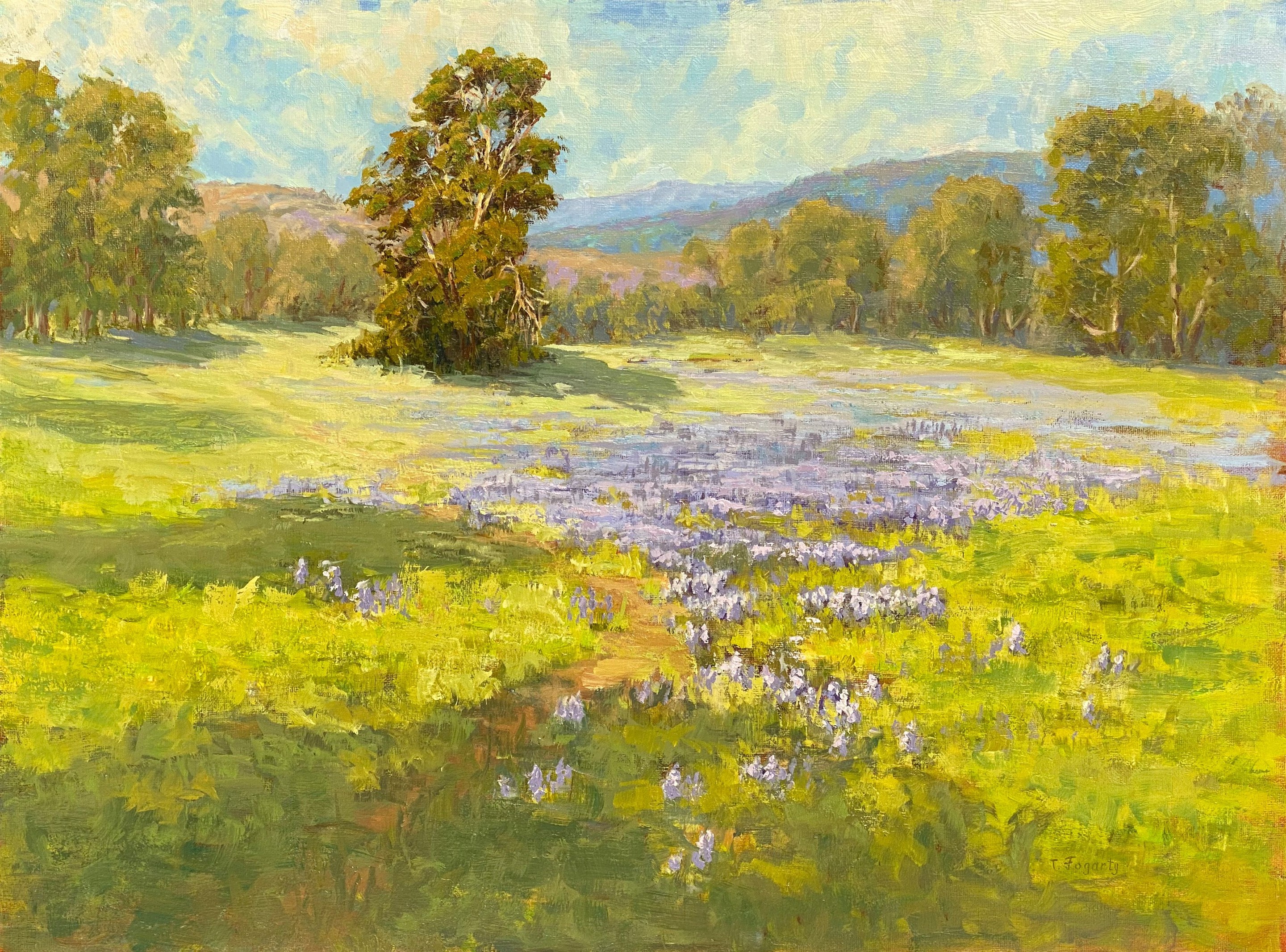 Tatyana Fogarty, Lupine Meadow Spring Landscape Tatyana Fogarty, Lupine Meadow Spring Landscape