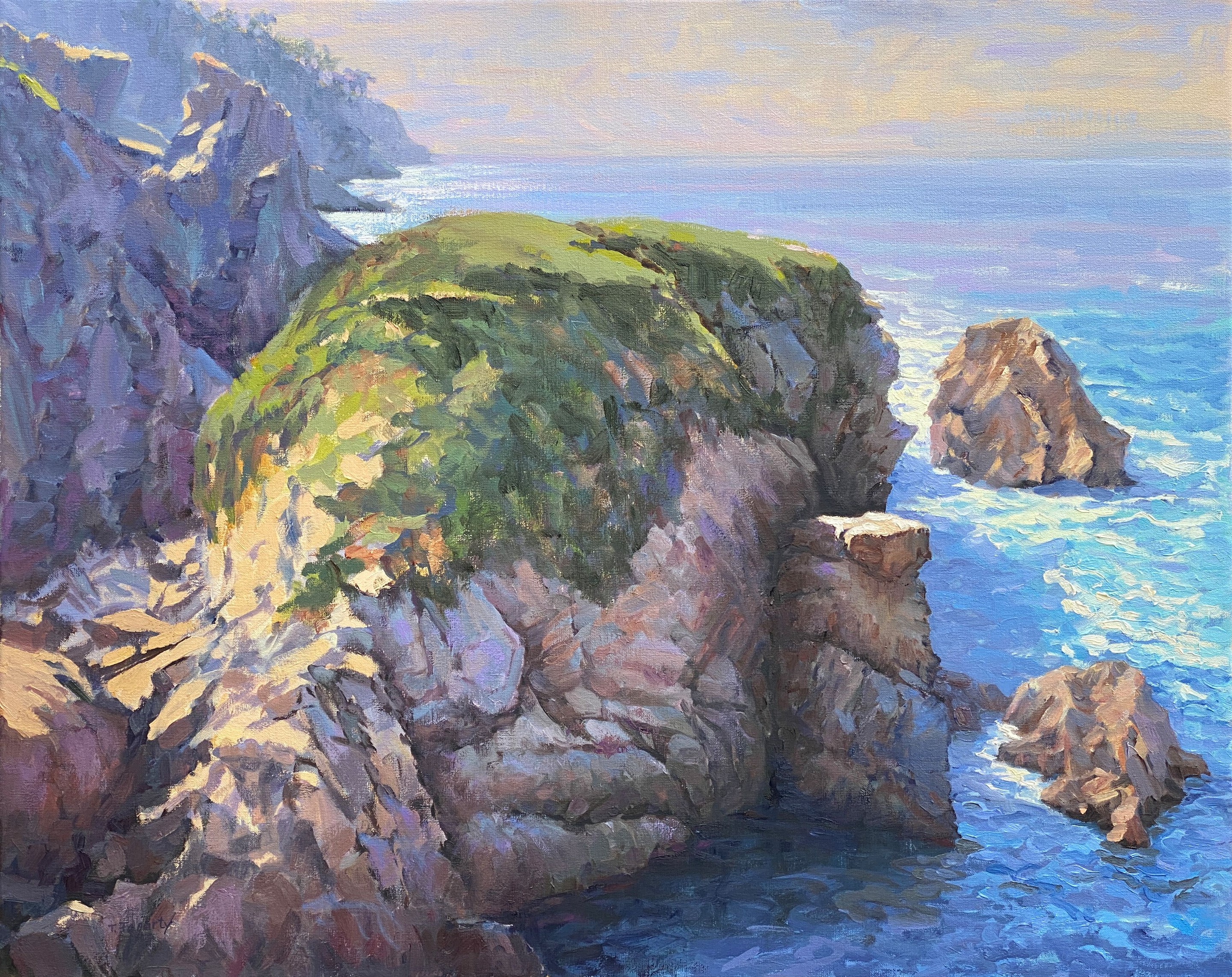 Tatyana Fogarty, Sea Cliffs And Surf Tatyana Fogarty, Sea Cliffs And Surf