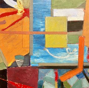 Painting, Sliding Chair (views & vantage points), Theresa Vandenberg Donche