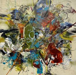 Painting, Red Poppies (2), Theresa Vandenberg Donche
