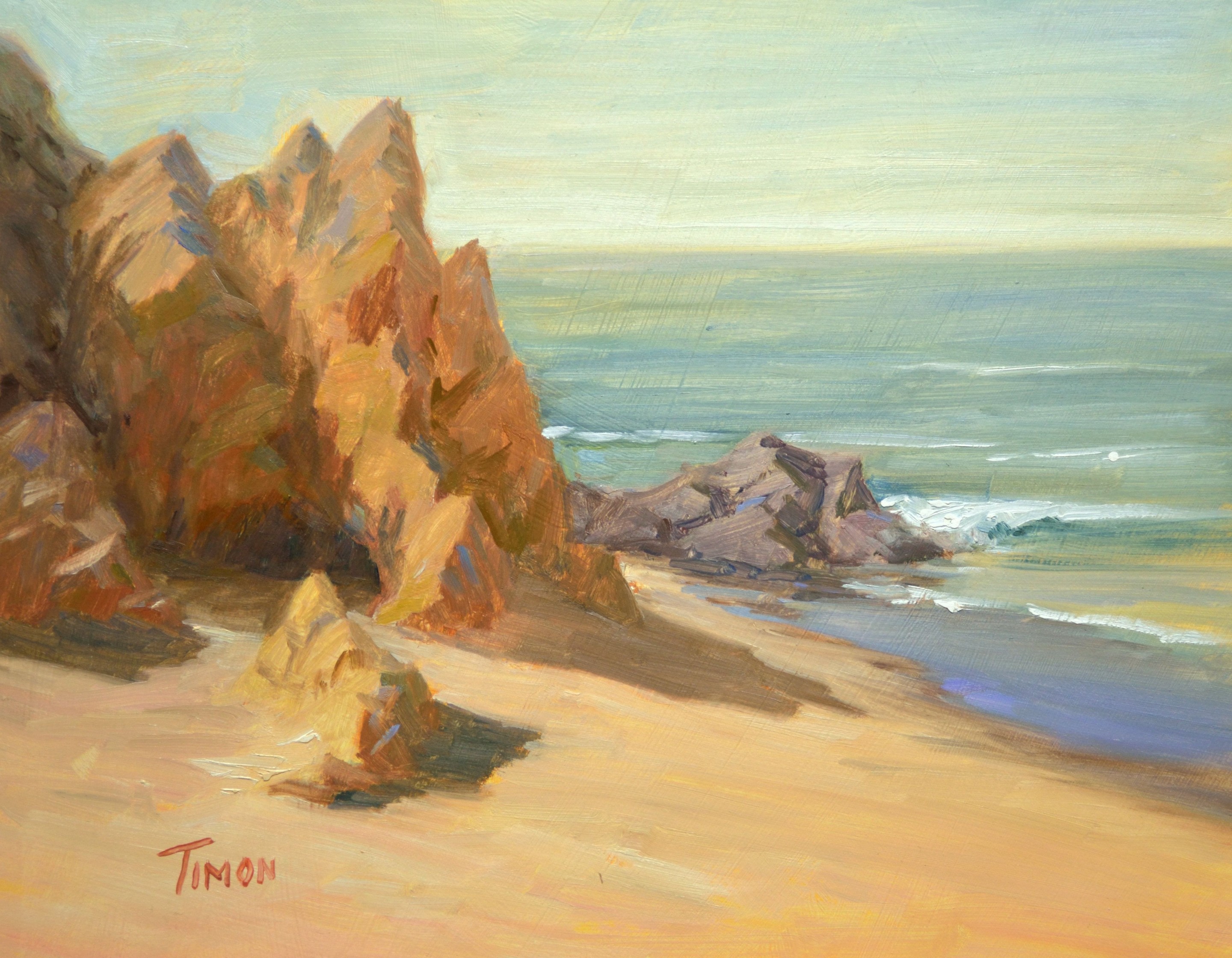 Timon Sloane, Seaside in Bright Sun Timon Sloane, Seaside in Bright Sun
