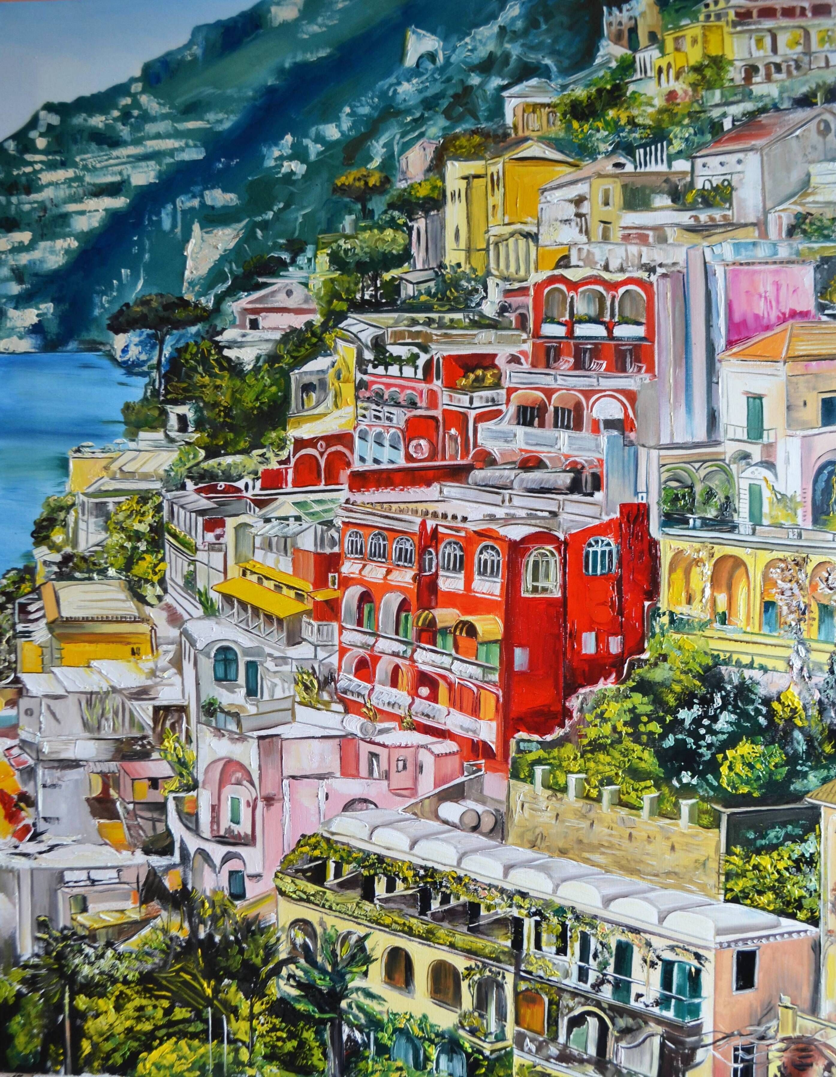 Valeria Radzievska, Positano: Rainbow City Valeria Radzievska, Positano: Rainbow City