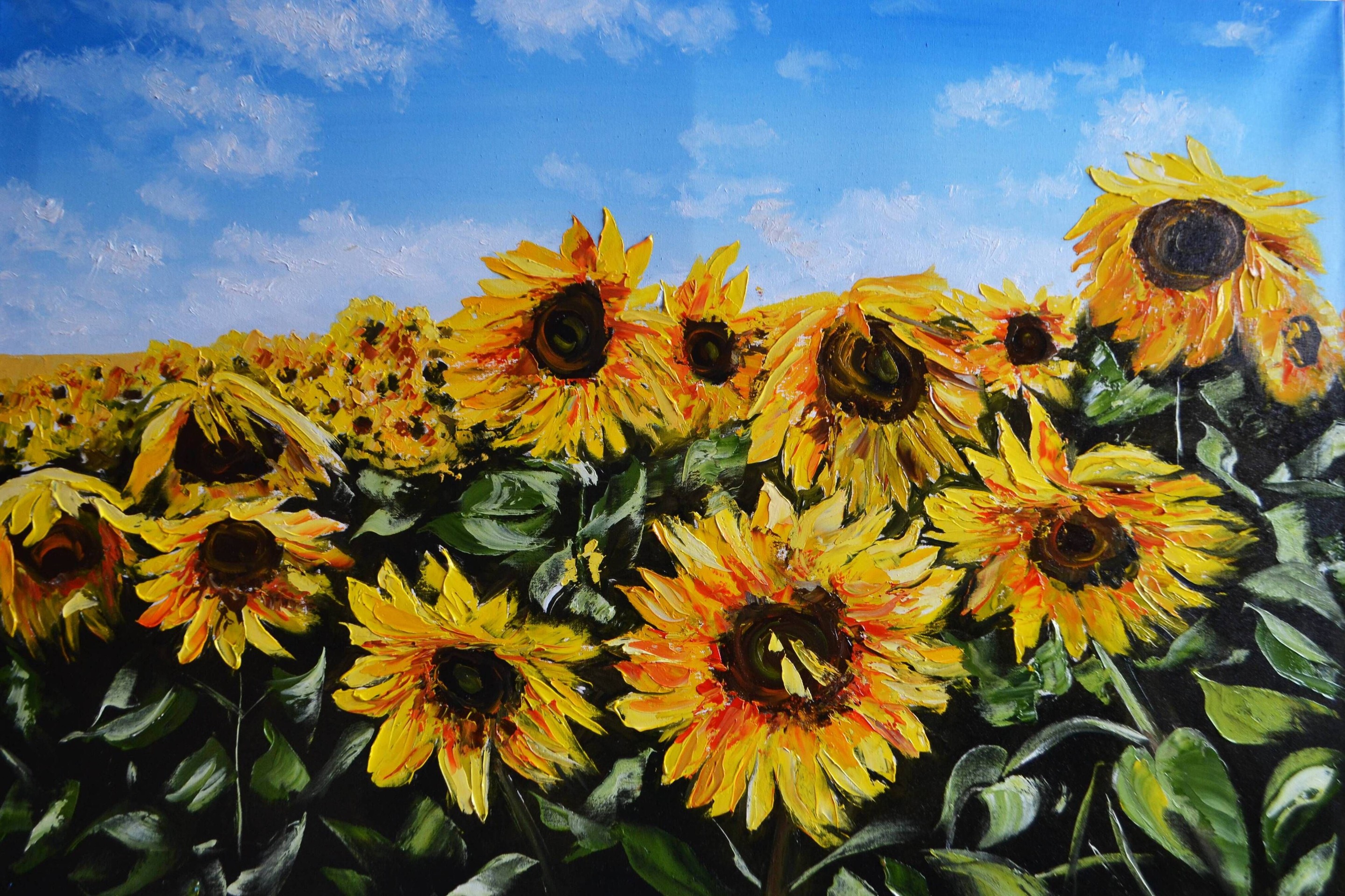 Valeria Radzievska, Sunflowers under the Ukrainian Sky Valeria Radzievska, Sunflowers under the Ukrainian Sky