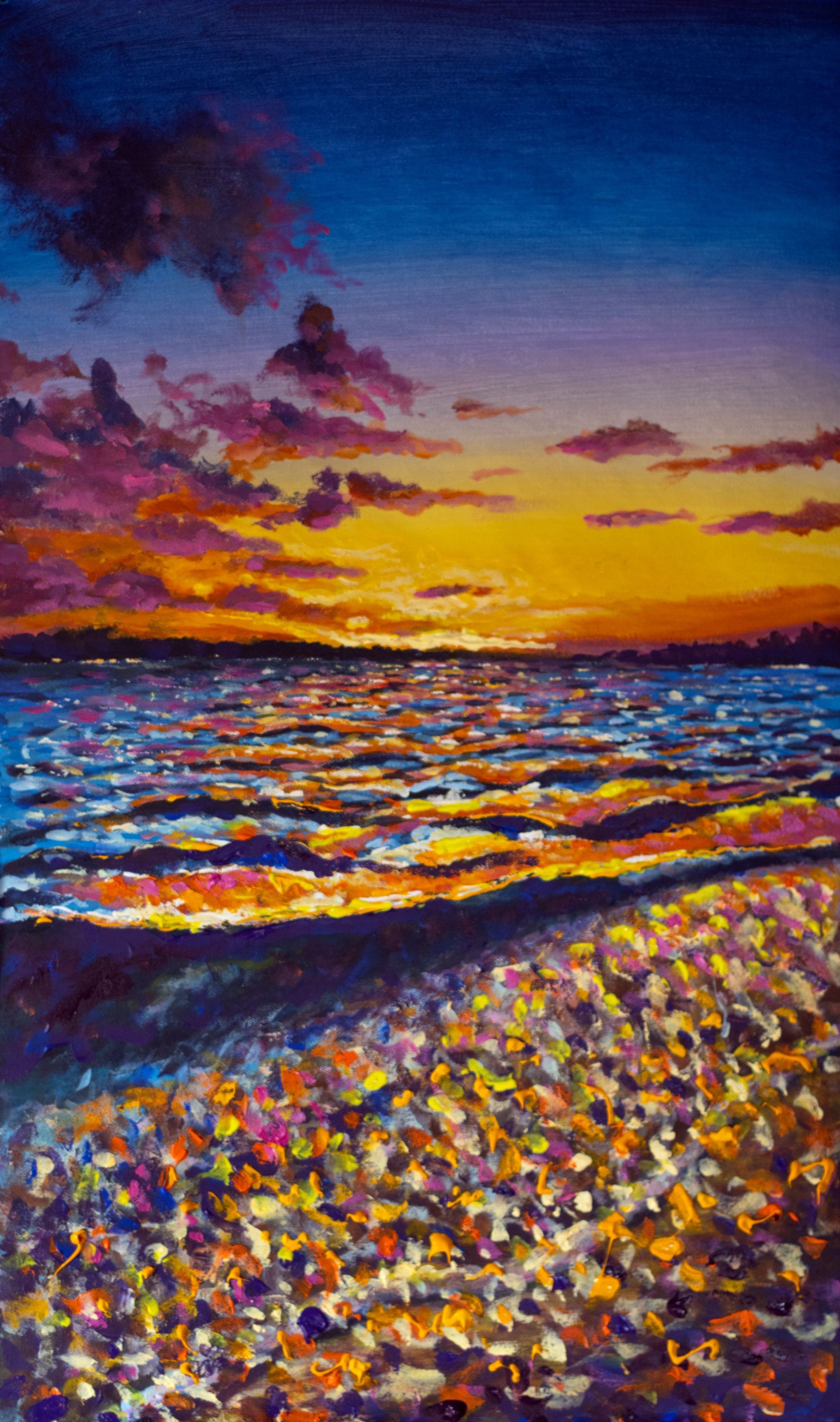 Valery Rybakou, Sunset over the ocean Valery Rybakou, Sunset over the ocean