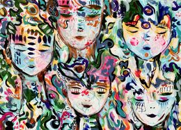 Painting, Free Spirits, Veronica Vilsan