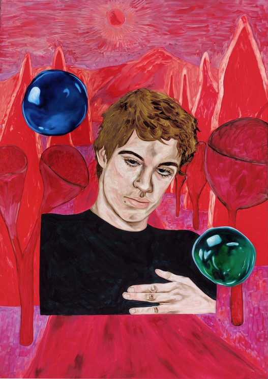 Ramonn Vieitez, Floating, Painting on canvas