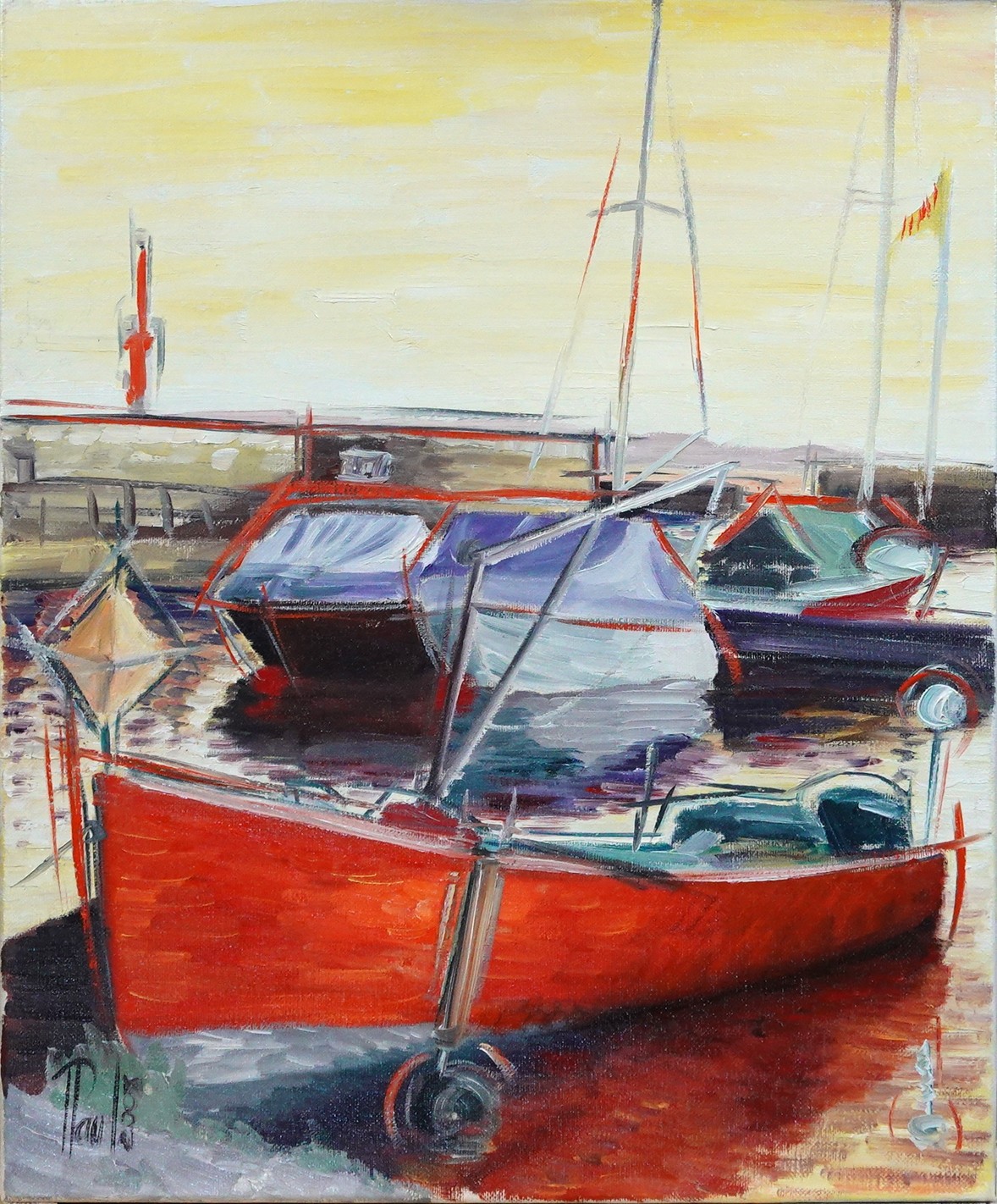 J Paul, Pêche Rouge J Paul, Pêche Rouge