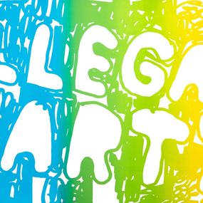 Edición, Illegal party (light blue, green & yellow), Stefan Marx