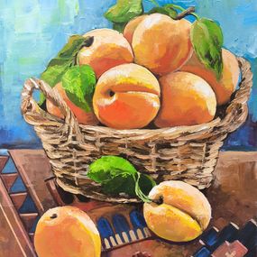 Painting, Golden Abundance, Karine Harutyunyan