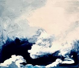 Painting, Entre ciel et mer, Catherine Muguet