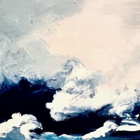 Painting, Entre ciel et mer, Catherine Muguet