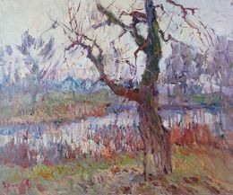 Peinture, Tree, Oleksandr Khrapachov