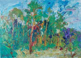 Peinture, Warm forest, Oleksandr Khrapachov