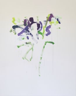 Painting, I Keep Thinking This Is Over, This Is Not Over / Lime Green Purple, Simon Findlay