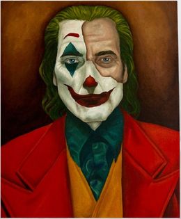 Painting, Joker's Joke, Dervis Akdemir