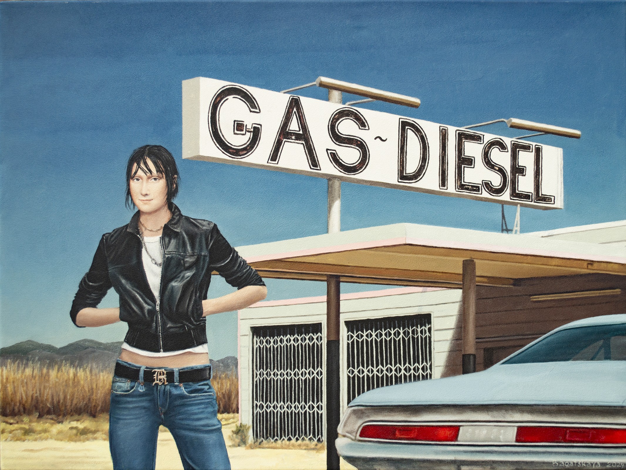 Nataliya Bagatskaya, Contemporary portrait - Gas - Disel Nataliya Bagatskaya, Contemporary portrait - Gas - Disel