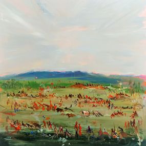 Peinture, Campo de batalla, Baptiste Laurent