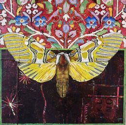 Peinture, Carpet Moth 1, Mary Lottridge