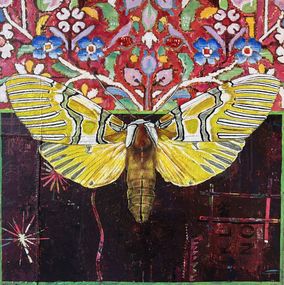 Peinture, Carpet Moth 1, Mary Lottridge