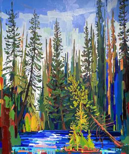 Peinture, Policeman's Creek #1, Chrissy Nickerson