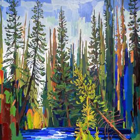 Peinture, Policeman's Creek #1, Chrissy Nickerson