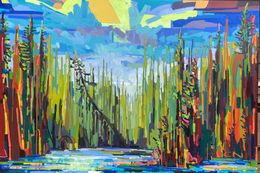 Peinture, Policeman's Creek #4, Chrissy Nickerson