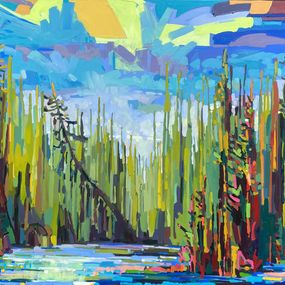 Peinture, Policeman's Creek #4, Chrissy Nickerson