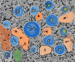 Gemälde, L'invasion, Christophe Ausello