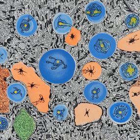 Gemälde, L'invasion, Christophe Ausello