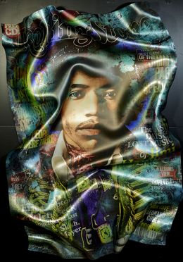 Sculpture, Jimi Hendrix Rolling Stone, Floyd Douglas