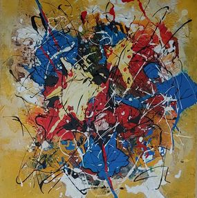 Peinture, REF 20-24 - Explosion de couleurs, Jeanne