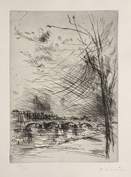 Print, Le pont, Jean Commère