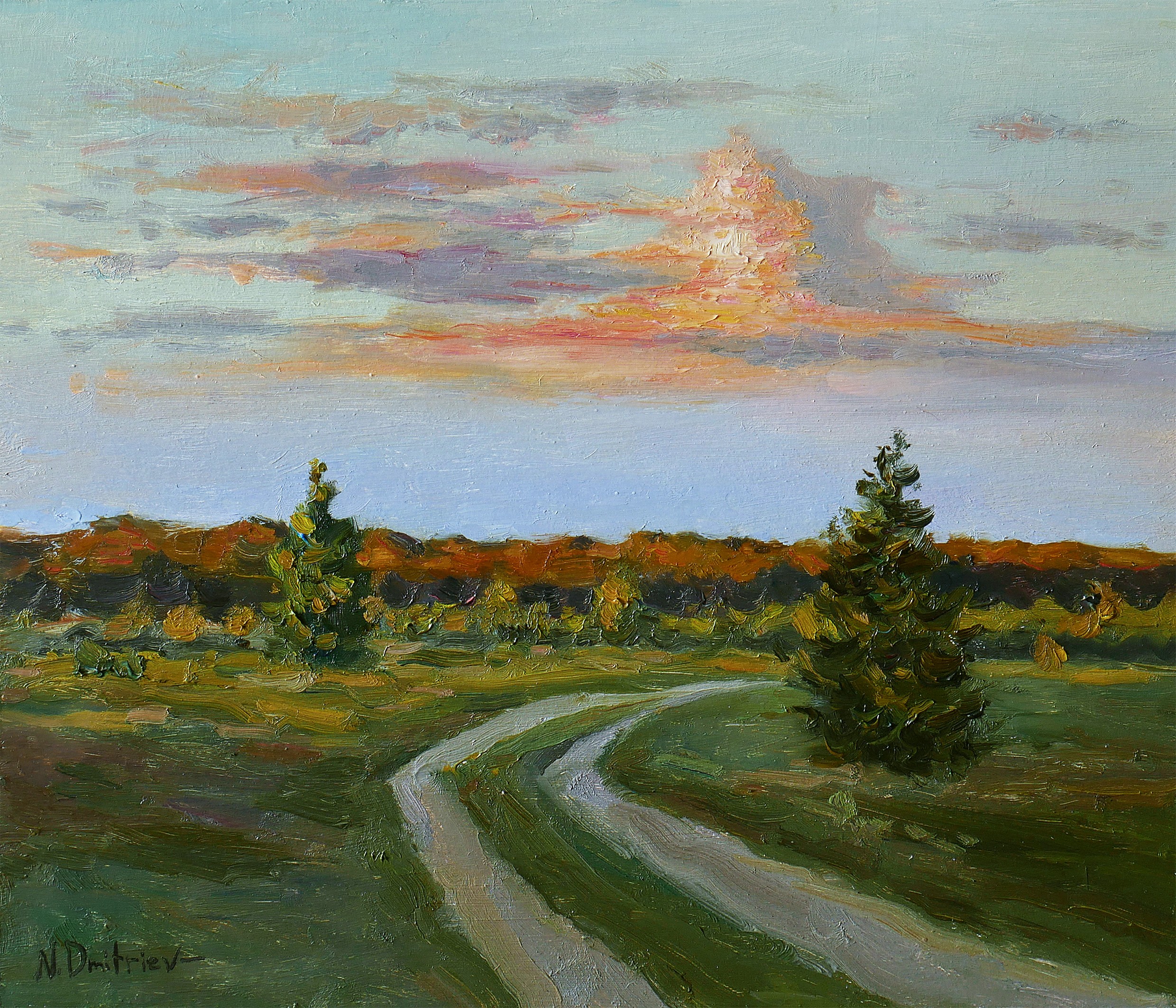 Nikolay Dmitriev, Evening Clouds Nikolay Dmitriev, Evening Clouds