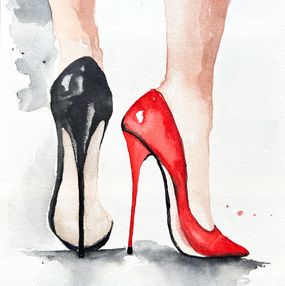 Dessin, Rouge et Noir, Kristina Malashchenko