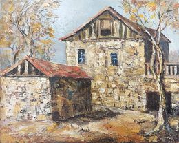 Painting, Rustic Refuge, Arto Mkrtchyan