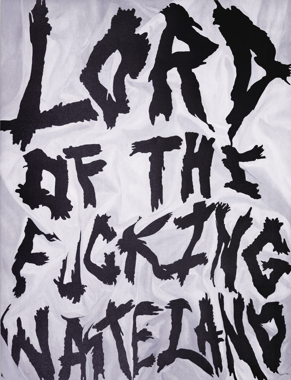 Eliza Douglas, Lord of the fucking wasteland (silver edition) Eliza Douglas, Lord of the fucking wasteland (silver edition)